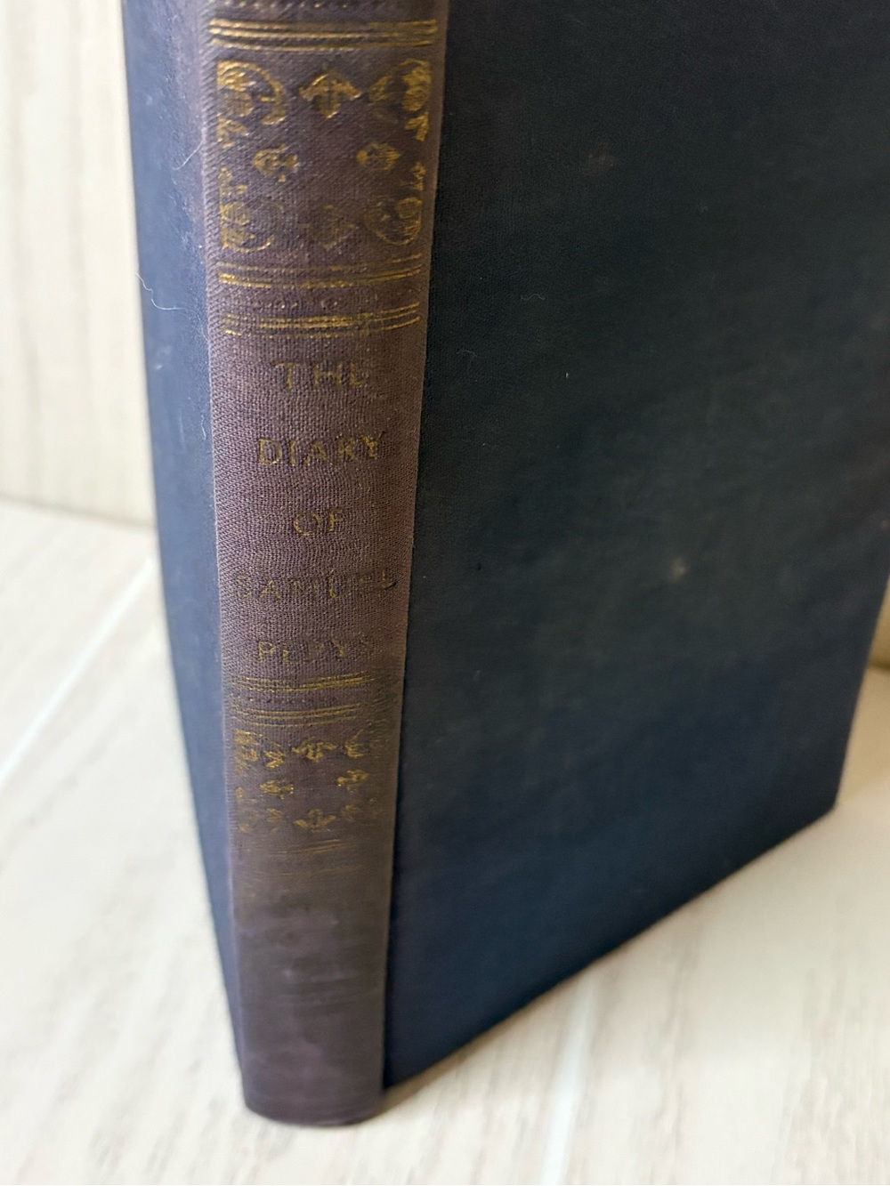Antique Hardcover Cloth Book Diary Of Samuel Pepy